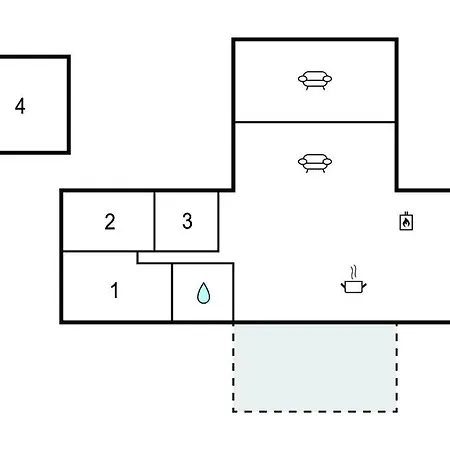 4 Bedroom Lovely In Nykobing Sj *